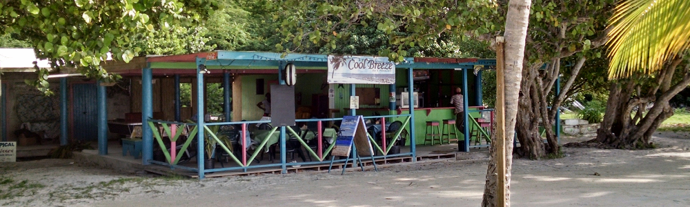 Come and visit Cool Breeze Sports Bar on JVD, BVI